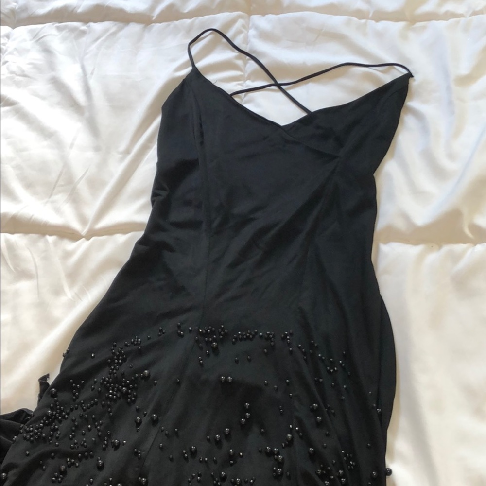 Brand new with tags - Handkerchief style black tango dress